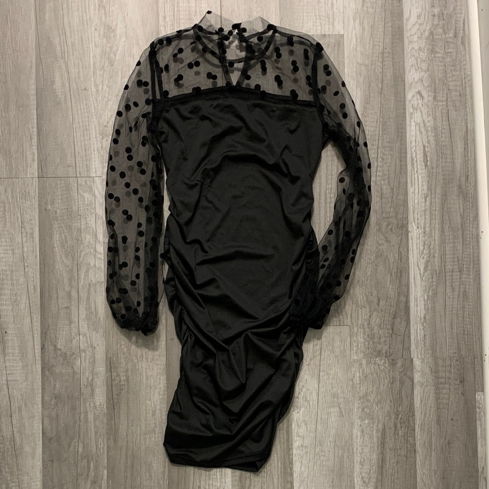 Shein black dress